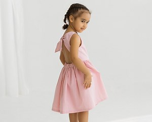 Girls' Dress PDF Sewing Pattern (0-6 Years)- Ribbon Detail | Kids Clothing Pattern - Etsy Australia