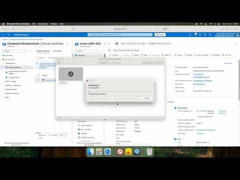Azure RDP from Mac — Connect to Ubuntu with GUI