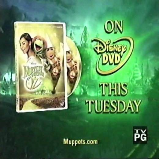 The Muppets Wizard of Oz on DVD