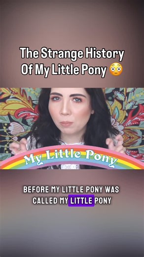 Jessii Vee | The strange history of My Little Pony 😳 | Instagram