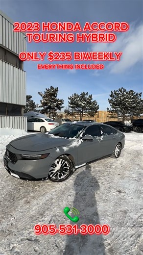 SARDAR MOTORS on Instagram: "2023 Honda Accord Touring Hybrid ⚡️ 📍905-531-3000."