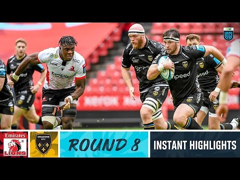 Emirates Lions v Dragons RFC | Instant Highlights | Round 8 | URC 2022/23