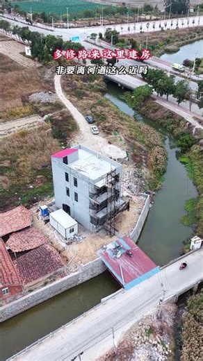 Why build so close to the river when there's plenty of open space nearby?