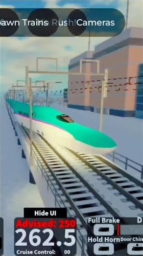 Rails Unlimited Shinkansen E5 Series Hayabusa is Going to MULTI TRACK DRIFT [DEJA VU MEME]