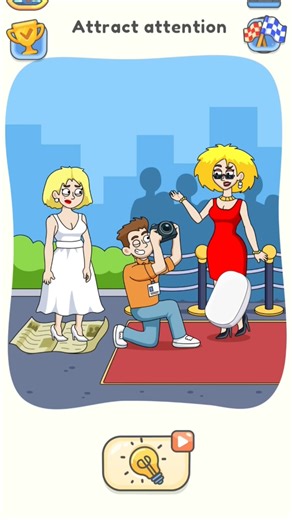 Attract Attention Level Solution | Tricky Puzzle Game Walkthrough | Brain Test Gameplay