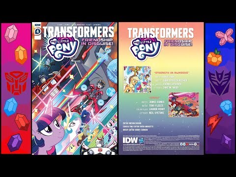 MLP/Transformers #4: Strength in Numbers / Finale (comic dub)