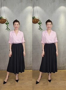 Pleated dress ( Code: DSP65 ) LIVE PROMO RM62 Fit To Size S M L ☝️CODE: DSP65 ( LIVE PROMO: RM62 ) COLOR: BLACK Free Size Fit To Size S M L (Max): Length: 78-81cm | Waist: 84cm | Hips: Flare Detail: Quality cotton (stretchable) with elastic on waist. **All measurements provided are MAXIMUM STRETCH in Centimeters (CM). #GLAMSTAGE #NEWARRIVALS #dresses #officedress #officeoutfits #ladiesofficeoutfits #livepromo #livesale #glamstagelive | Glam Stage | Facebook