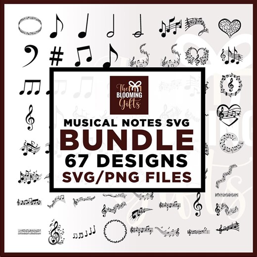 Music SVG Notes Bundle, Music Svg, Shirt Svg, Cricut, Sublimation, Music Notes Drawing, Musical Clipart, Notes Musicales, Music Notes Bundle - Etsy