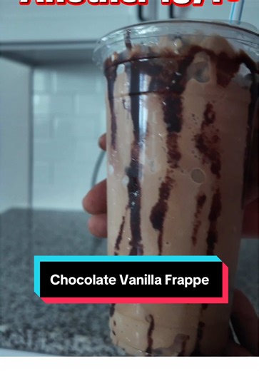 Chocolate Vanilla Frappe at HOME hits different 😮‍💨🤎 Ninja Slushi really makes coffee shop drinks easy #NinjaSlushi #FrappeLovers #HomeBarVibes #CoffeeTok #DrinkTok @Ninja Kitchen