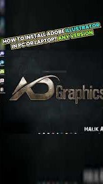 How to Install Adobe Illustrator in Pc or Laptop? Any Version in 2025 #illustrator #installation