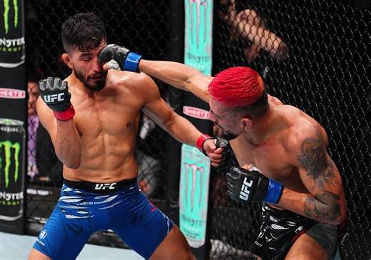 UFC Tampa fight temporarily stopped after fighter is hit with two illegal shots at once