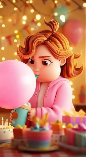 🎬 ML022 | Birthday Balloon Blow-Up 🎈😂 | When Party Physics Go Wrong | 3D Animation Shorts