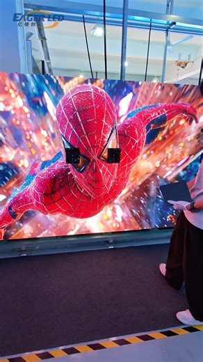 Repair Spider-Man's eye! ✅EA600COB2 indoor small-pitch COB LED display adopts front maintenance design, which is simple and quick to maintain. Equipped with HUB-connected LED modules, ordinary users can also easily replace modules, which improves maintenance efficiency and convenience. Buy stable LED display, go to EagerLED. Website: http://www.eagerled.com Email: info@eagerled.com Whatsapp: 86 153 6103 8665 Instagram: https://www.instagram.com/eagerled_led_display Youtube: https://www.youtube.c