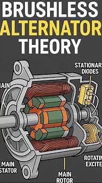 Ever wondered how a brushless alternator works? 🌀