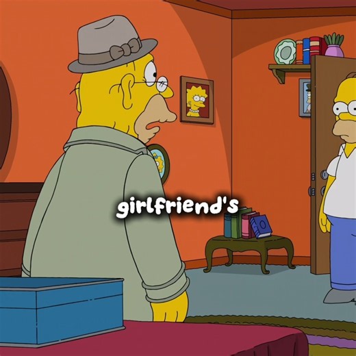 Grandpa is about to have another child #thesimpsons #viral