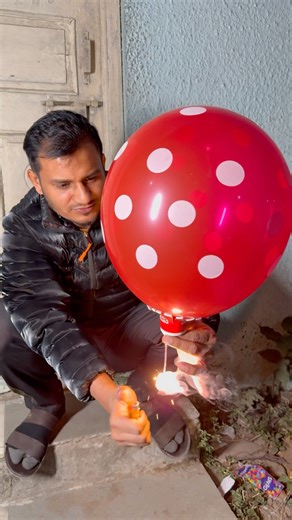 Balloon Parachute 🪂 #shorts