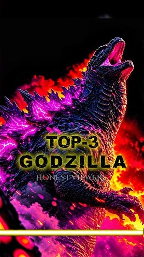 🔥 3 Godzilla Stronger Than Burning Godzilla! 😱🦖 | Top 3 Powerful Godzillas Ranked ⚡ #godzilla