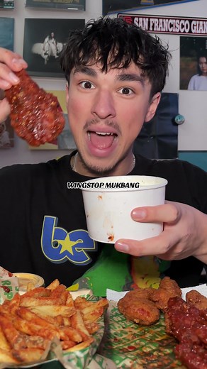 Trying Wingstop's Unique Flavors: Mukbang Experience