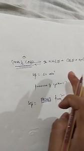 \left(\mathrm{NH}{4}\right){2} \mathrm{CO}{3}(\mathrm{s}) \righ... | Filo