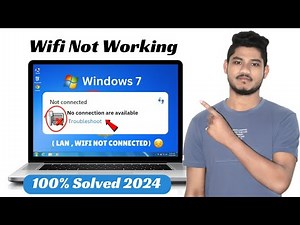 Solved Not Connected No Connections Are Available Windows 7 | Fix internet not connected windows 7