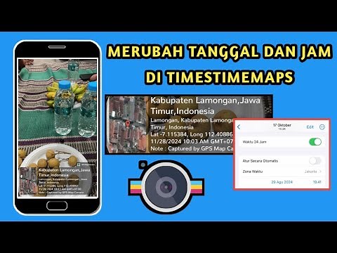 Cara Menggubah Tanggal dan Jam di Aplikasi Timestamp Camera terbaru 2025