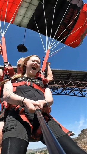 We’re out here rockin’ and rollin’ every single day—jumpin’, flyin’, screamin’, and landin’ like legends! Tandem BASE is in full swing and the vibes are sky high. No experience? No problem. Just bring your spirit and we’ll handle the rest. Come see what all the hype is about—your new favorite memory is waiting. Let’s SEND IT! 🪂⚡🎉 #BaseJumpTheBridge #TandemBASE #SendItDaily #TwinFallsID #PerrineBridge #NoExperienceNeeded #AdrenalineRush #BucketListCheck #ExtremeLife #RockAndRollFreefall | Base 