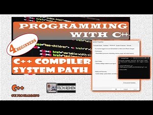 Add g++ Compiler to System PATH on Windows | With & Without Code::Blocks (MinGW)