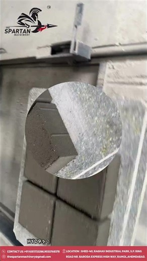 Concrete Block Machine 2025 🎥 Full Working Demo in One Reel