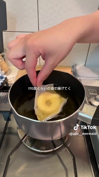 簡単4つの材料でふわふわドーナツ作り