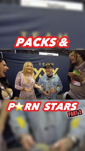 Goodzilla on Instagram: "Packs & P⭐️rn Stars w/ the one and only @whitegirlpoliticking , @wakaflocka & @thevampirebimbo"