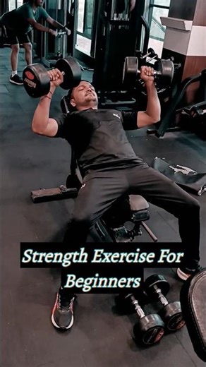 Strength 💪🏻 Exercises For Beginners | Part 1 | Fit Mind #shorts