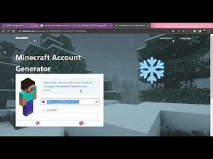 Get Free Minecraft Account in 2022 !