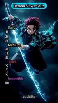 Demon Slayer Character Quiz! Only True Fans Can Get 10/10! #DemonSlayer #AnimeFans #AnimeChallenge