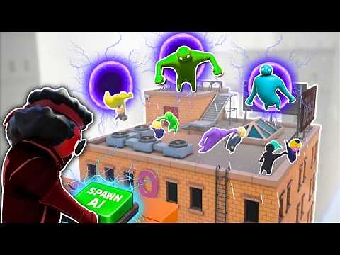 I SPAWNED AI IN WAVES (GANG BEASTS)