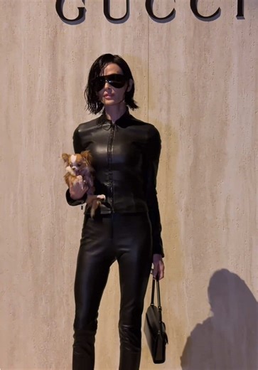 Demi Moore Stuns at the Gucci Show with Special Guest