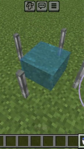 Minecraft: Why Water Stops at Iron Bars 😱（不合理現象）