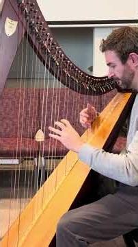 Blessed Assurance Jesus is mine 🙌🏻 #blessedassurance #hymn #worship #harp #instrumental