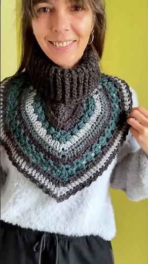 "Blis crochet" collar - Easy and cozy tutorial for winter