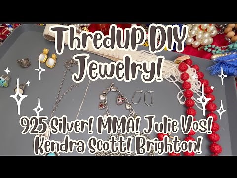 ThredUP 5LB DIY Jewelry Jar Rescue Box Mystery Unboxing!