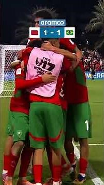 Morocco vs Brazil | #U17WC Highlights ‪@aramco‬