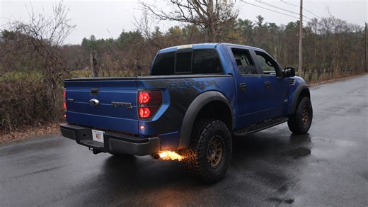 Upgrading a budget truck with expensive exhaust