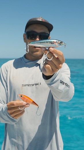 Schmickbait breakdown Versatile Sinking stickbait - 140 and 115 sizes, Throughwire construction, Decoy hooks and rings. Jump online and have alook, or better yet eyeball them at your local tackle store. #Samaki #samakipacemaker #schmickbait | Samaki