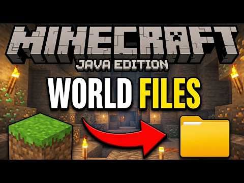 How to Find World Files for Minecraft Java