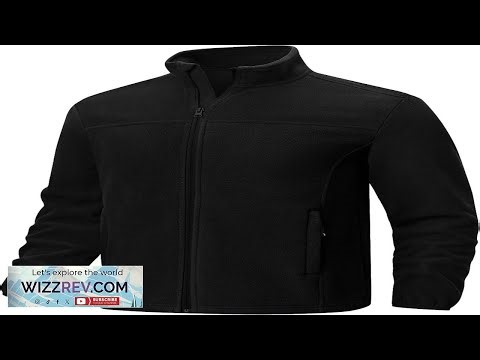 Rdruko Men's Fleece Jacket Full Zip Lightweight Warm Outdoor Hiking Casual Jacket