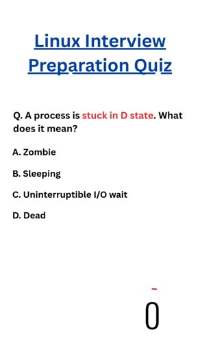 Top Linux Interview Questions 🥳 Linux Interview Question and Answer #youtubeshorts #short #tech