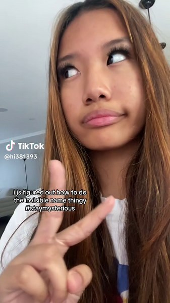 #mysteriousforever | how to do the invisible name