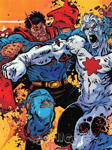 Superman hạ gục Captain Atom! #comicsrecap #shorts #batman #dcko #dccomics