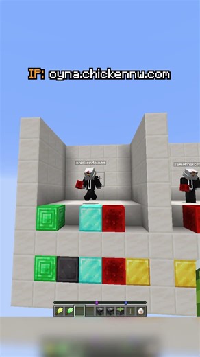 Minecraft blok tahmin #chickensmp #chickennw @chickenHolmes