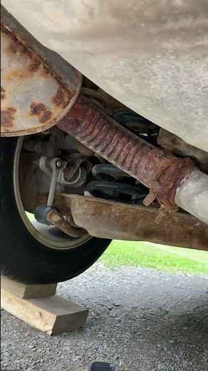 Changing muffler on 2015 Ford Explorer.
