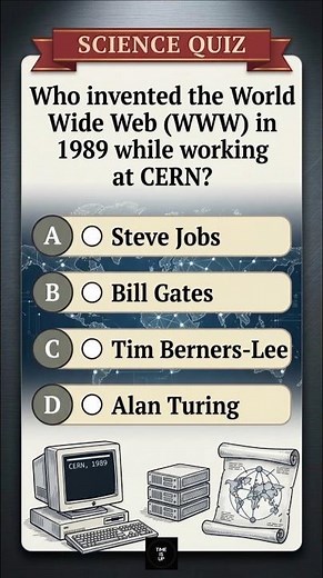 Can you name the visionary behind the World Wide Web?